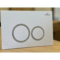 Унитаз подвесной Roxen Boro One Rimless 6 в 1 StounFix Dual Fresh 506177 (кнопка: белый глянец) - Изображение №11 — Chaika Market