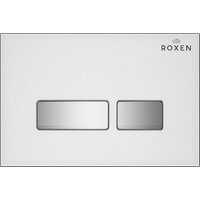 Унитаз подвесной Roxen Simple Compact в комплекте с инсталляцией StounFix Dual Fresh 6 в 1 964407 (кнопка: белое стекло) - Изображение №24 — Chaika Market