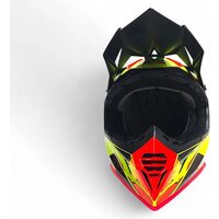 Мотошлем AIM RH855 Fiber Glass Swift RH855S-BYB-XXXL (XXXL, желтый/черный) - Изображение №6 — Chaika Market