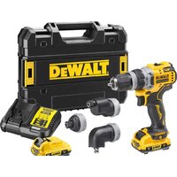 Дрель-шуруповерт DeWalt DCD703L2T (с 2-мя АКБ, кейс, набор патронов) — Chaika Market