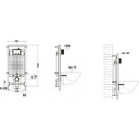 Унитаз подвесной WeltWasser Marberg 507 + Merzbach 043 GL-WT + Mar 507 SE-CR - Изображение №6 — Chaika Market