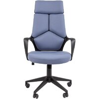 Офисное кресло CHAIRMAN 525 (T-02 голубой) - Изображение №2 — Chaika Market