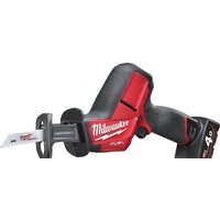 Сабельная пила Milwaukee M12 CHZ-402C FUEL 4933446950 (с 2-мя АКБ, кейс) - Изображение №2 — Chaika Market