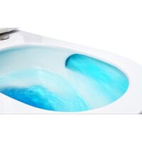 Унитаз подвесной Roxen Vortex в комплекте с инсталляцией StounFix Dual Fresh 6 в 1 968483 (кнопка: брашированное золото) - Изображение №9 — Chaika Market