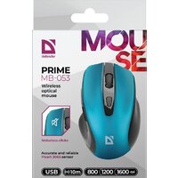 Мышь Defender Prime MB-053 (бирюзовый) - Изображение №7 — Chaika Market