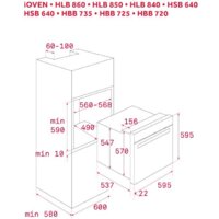 Электрический духовой шкаф TEKA HBB 735 [41560210] - Изображение №2 — Chaika Market