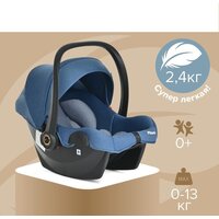 Детское автокресло Pituso Santiso R201 (джинс/светло-серый) - Изображение №11 — Chaika Market