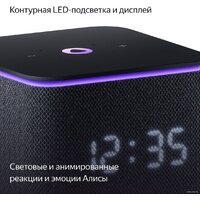 Умная колонка Яндекс Станция Миди (черный) - Изображение №11 — Chaika Market