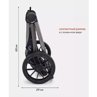 Универсальная коляска Rant Falcon RA097 (2 в 1, розовый) - Изображение №30 — Chaika Market