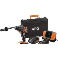 Ударная дрель-шуруповерт AEG Powertools BSB 18BL LI-602C 4935464100 (с 2-мя АКБ 6 Ач, кейс) — Chaika Market