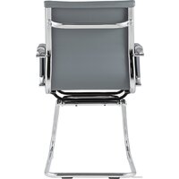 Офисный стул TopChairs Visit D-101L (серый) - Изображение №4 — Chaika Market