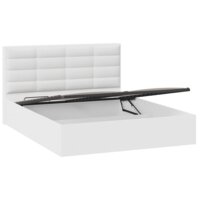 Кровать Трия Агата тип 1 с ПМ 160x200 (белый) - Изображение №3 — Chaika Market