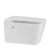 Унитаз подвесной Abber Bequem AC1202P-AC0101P (с импульсным смывом) - Изображение №2 — Chaika Market