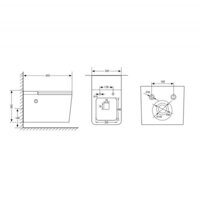 Унитаз подвесной Abber Bequem AC1202P-AC0101P (с импульсным смывом) - Изображение №5 — Chaika Market