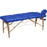 Массажный стол Элеганс МД - 321А (синий) — Chaika Market