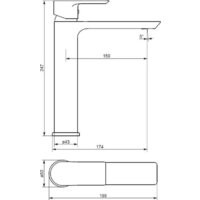 Смеситель Damixa Apollo 470250000 (хром) - Изображение №4 — Chaika Market