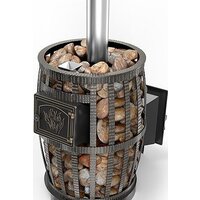 Банная печь Везувий Легенда Русский Пар Ковка 24 (270) - Изображение №2 — Chaika Market