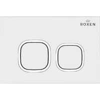 Унитаз подвесной Roxen Vine Tornado в комплекте с инсталляцией StounFix Dual Fresh 6 в 1 979014 (кнопка: белый глянцевый) - Изображение №2 — Chaika Market