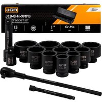 Универсальный набор инструментов JCB -8141-9MPB (65112) — Chaika Market