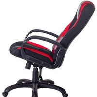 Игровое (геймерское) кресло Zombie VIKING-9/BL+RED (черный/красный) - Изображение №4 — Chaika Market