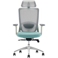 Офисное кресло Insite Glory 1-IS-MC-0506 (белый/зеленый) — Chaika Market