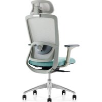 Офисное кресло Insite Glory 1-IS-MC-0506 (белый/зеленый) - Изображение №3 — Chaika Market