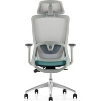 Офисное кресло Insite Glory 1-IS-MC-0506 (белый/зеленый) - Изображение №4 — Chaika Market