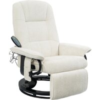 Массажное кресло Calviano 21 (бежевый плюш) — Chaika Market