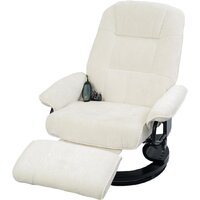 Массажное кресло Calviano 21 (бежевый плюш) - Изображение №12 — Chaika Market