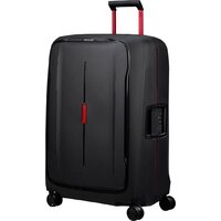 Чемодан-спиннер Samsonite Essens Charcoal/Red 75 см — Chaika Market