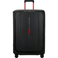 Чемодан-спиннер Samsonite Essens Charcoal/Red 75 см - Изображение №2 — Chaika Market