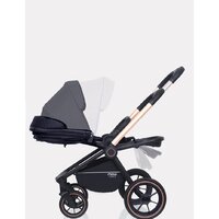 Универсальная коляска Rant MOWbaby Zoom PU (3 в 1, gold black) - Изображение №6 — Chaika Market