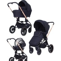 Универсальная коляска Rant MOWbaby Zoom PU (3 в 1, gold black) - Изображение №1 — Chaika Market