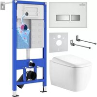 Унитаз подвесной Roxen StounFix Dual Fresh 968522 — Chaika Market