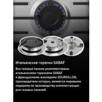 Варочная панель MAUNFELD EGHS.32.73CS/G - Изображение №5 — Chaika Market