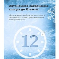 Однокамерный холодильник MAUNFELD MFF50W - Изображение №11 — Chaika Market
