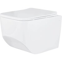 Унитаз подвесной Roxen Boro в комплекте с инсталляцией StounFix Dual Fresh 6 в 1 968466 (кнопка: брашированное золото) - Изображение №4 — Chaika Market