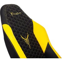 Игровое (геймерское) кресло Бюрократ Knight Neon (черный/желтый экокожа) - Изображение №21 — Chaika Market