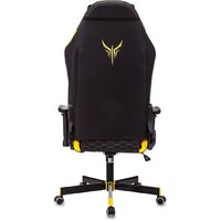 Игровое (геймерское) кресло Бюрократ Knight Neon (черный/желтый экокожа) - Изображение №6 — Chaika Market