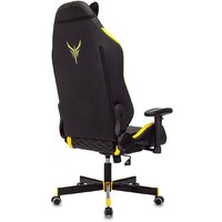 Игровое (геймерское) кресло Бюрократ Knight Neon (черный/желтый экокожа) - Изображение №7 — Chaika Market
