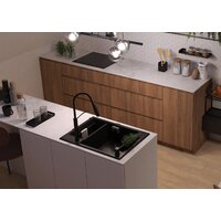 Кухонная мойка Deante Magnetic ZRM T503 (антрацитовый металлик) - Изображение №3 — Chaika Market