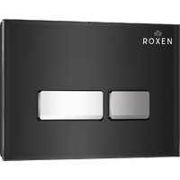 Унитаз подвесной Roxen Antares One Rimless 6 в 1 StounFix Dual Fresh 642915 (чёрное стекло) - Изображение №19 — Chaika Market