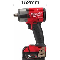 Гайковерт Milwaukee M18 FMTIW2F12-502X 4933478450 (с 2-мя АКБ, кейс) - Изображение №4 — Chaika Market