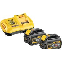 Аккумулятор с зарядным устройством DeWalt DCB118X2 (18В/9 Ah + 14.4-18В) - Изображение №2 — Chaika Market