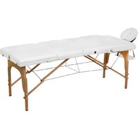 Массажный стол Элеганс МД - 321А (белый) — Chaika Market