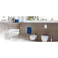 Унитаз подвесной Saniteco KW-99048 + GROHE Rapid SL 38721001 - Изображение №9 — Chaika Market