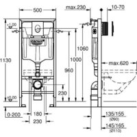 Унитаз подвесной Saniteco KW-99048 + GROHE Rapid SL 38721001 - Изображение №31 — Chaika Market