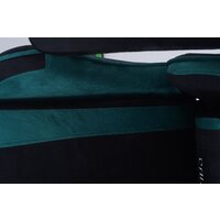 Игровое (геймерское) кресло Calviano 1584 (велюр, черный/зеленый) - Изображение №19 — Chaika Market