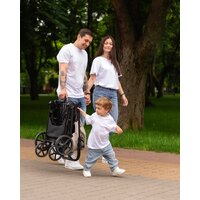 Коляска прогулочная «книга» Carrello Bravo Lite CRL-5529 (Piano Black) - Изображение №12 — Chaika Market