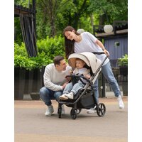 Коляска прогулочная «книга» Carrello Bravo Lite CRL-5529 (Piano Black) - Изображение №13 — Chaika Market